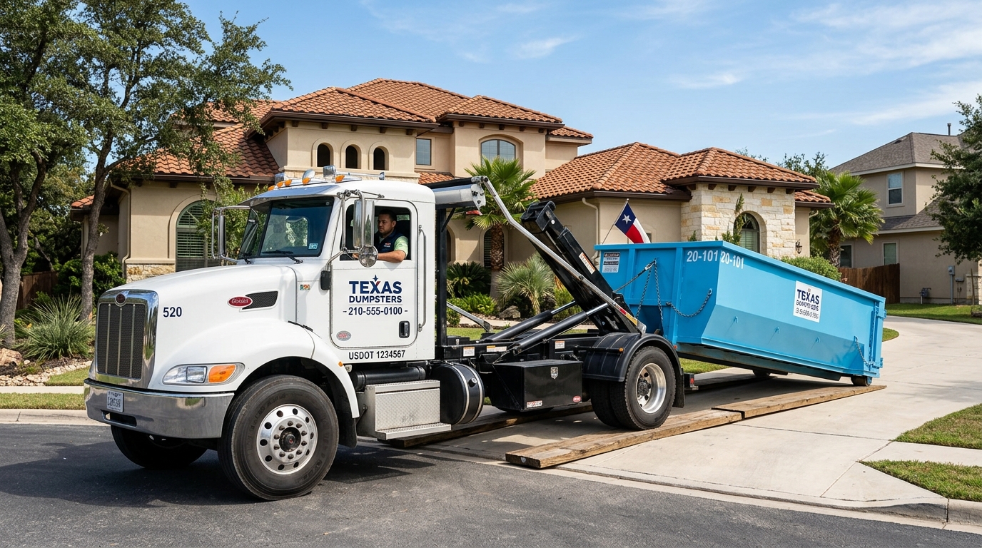 Dumpster Dash driver dispatch in Tampa, FL